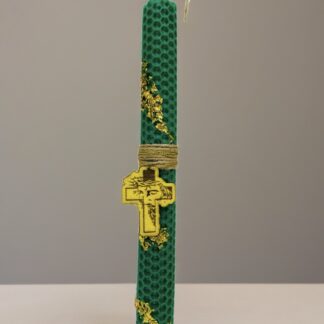 ΛΑΜΠΑΔΑ ΜΕΛΙΣΣΟΚΕΡΙ 26cm Φύλλα χρυσού GO900