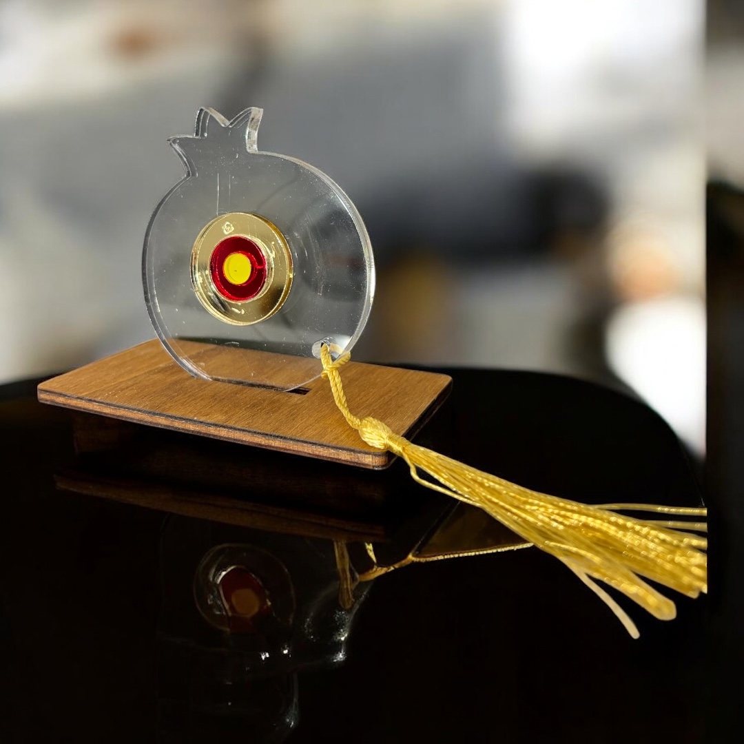 Plexiglass Γούρι – Ρόδι Προστασίας με Μάτι