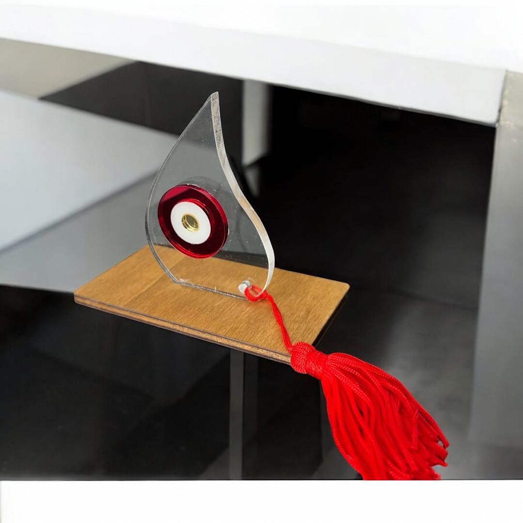 Plexiglass Γούρι – Δάκρυ Προστασίας με Μάτι - Image 4