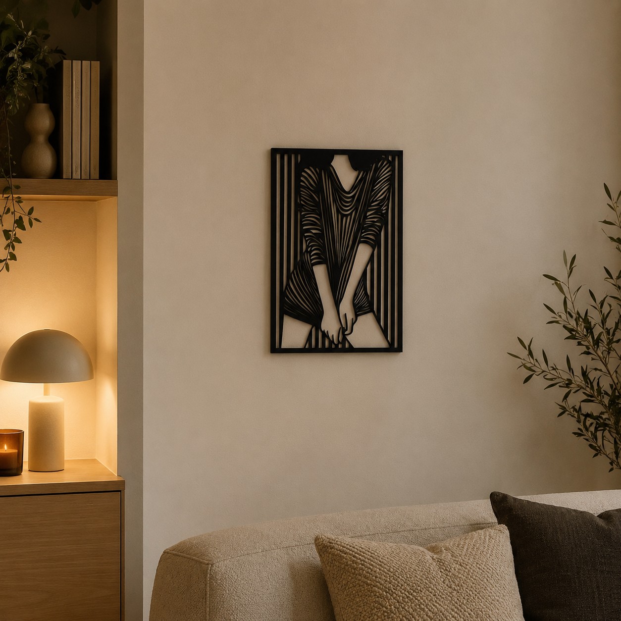 Elegant Silhouette – Modern Art Collection (GU195) - Image 2