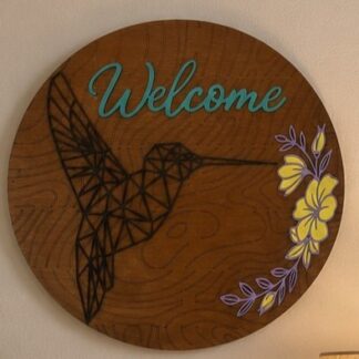 Welcome Hummingbird – Nature Collection ( KO512)