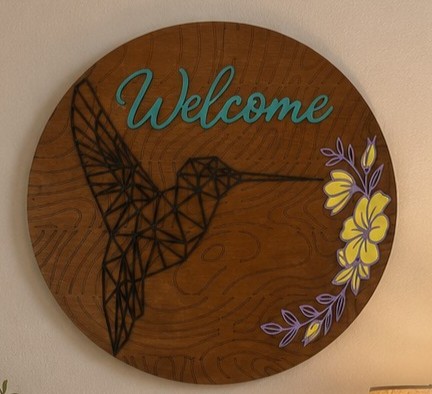 Welcome Hummingbird – Nature Collection ( KO512)