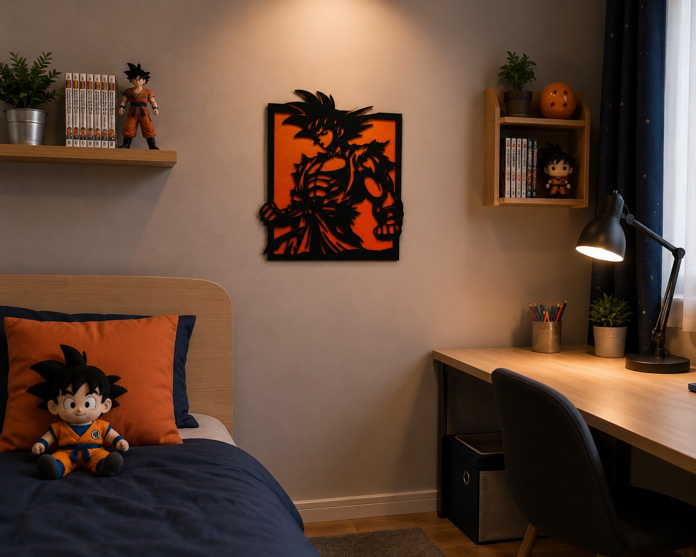 Anime Hero Wall Decor (DB721) - Image 2