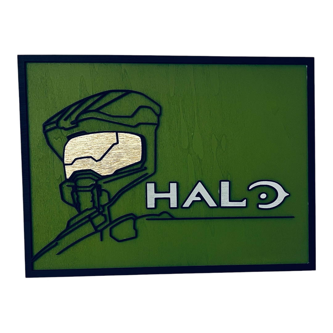 HALO – Ξύλινο Διακοσμητικό Τοίχου (DR117)