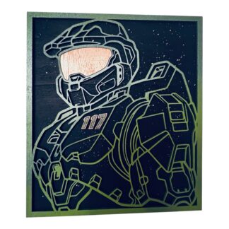 Master Chief 117 – Ξύλινο Διακοσμητικό Τοίχου (JO900)