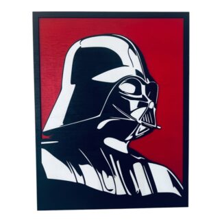 Ξύλινο κάδρο Darth Vader