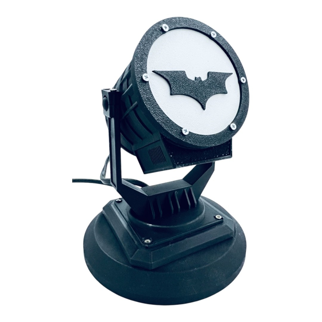 3D Bat Signal Spotlight – Διακοσμητικό Φωτιστικό LED (BA327) - Image 2