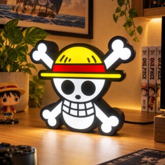One Piece Straw Hat 3D Lightbox LED με φωτιζόμενο πειρατικό έμβλημα