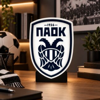 Φωτιστικό LED ΠΑΟΚ 3D Lightbox με έμβλημα δικέφαλου αετού